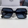 Celine 2024 New Arrival European and American Style Square Oversized Arch-Shaped Sunglasses for Women, UV Protection Sun Glasses for Large Faces, Fashionable Outdoor Shades