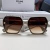 Celine 2024 New Arrival European and American Style Square Oversized Arch-Shaped Sunglasses for Women, UV Protection Sun Glasses for Large Faces, Fashionable Outdoor Shades