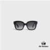 Arrived in Full Colors, Timeless Classic, High-Quality CELINE CL4002UN Two-Tone Acetate Frame with Strong Three-Dimensional Effect, Italian Imported Materials, Clear Lenses, Stylish and Elegant, Excellent Texture, Versatile and Minimalist