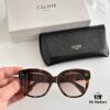 Arrived in Full Colors, Timeless Classic, High-Quality CELINE CL4002UN Two-Tone Acetate Frame with Strong Three-Dimensional Effect, Italian Imported Materials, Clear Lenses, Stylish and Elegant, Excellent Texture, Versatile and Minimalist