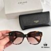 Arrived in Full Colors, Timeless Classic, High-Quality CELINE CL4002UN Two-Tone Acetate Frame with Strong Three-Dimensional Effect, Italian Imported Materials, Clear Lenses, Stylish and Elegant, Excellent Texture, Versatile and Minimalist