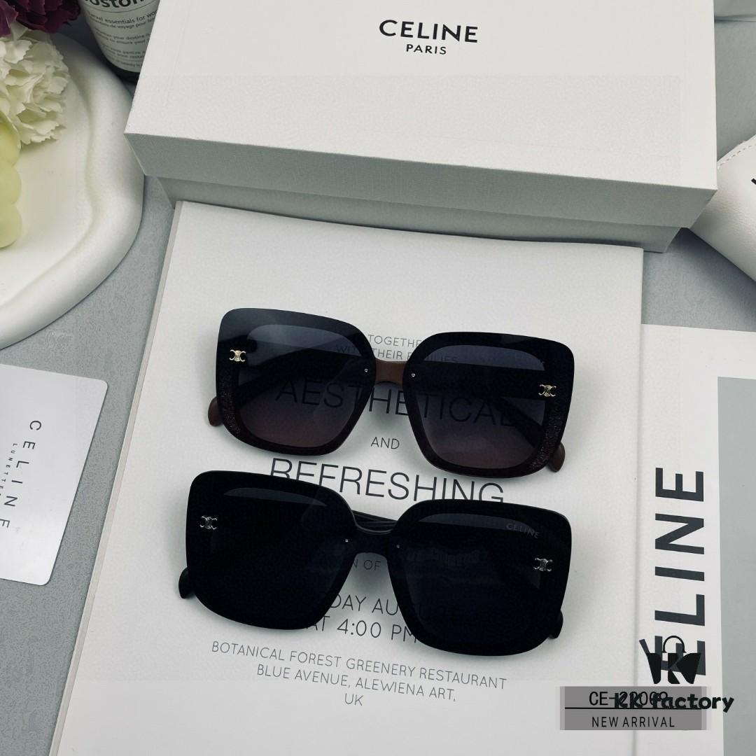 CELINE France - Polarized Sunglasses with POLAROID Resin Lenses, Lightweight TR90 Frame, Stylish and Comfortable Unisex Design
