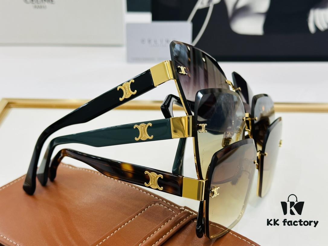 CELINE CL40237 Sunglasses, Size 62□18-140, Consistently Popular Style with Excellent Shine and Premium Texture, Superb Craftsmanship, Eyeglasses, Sunglasses, Shades