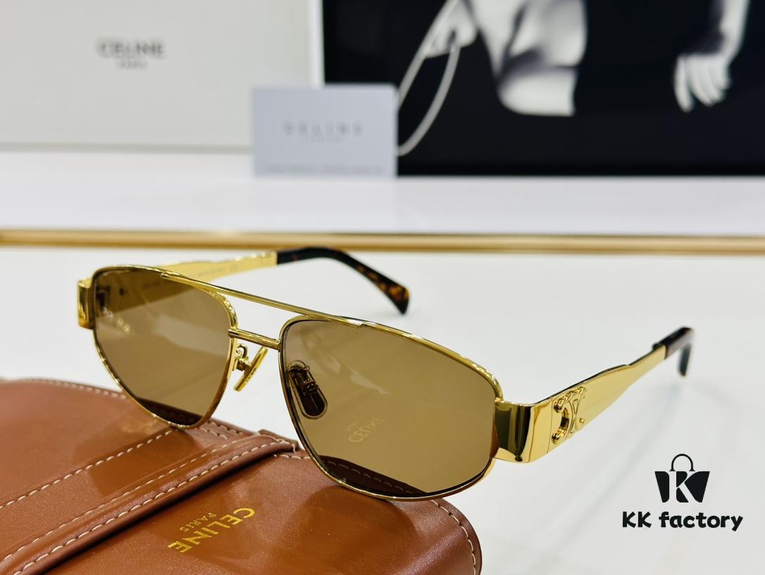 CELINE CL40281U Size 54□14-140, Consistently Popular Unisex Style with Excellent Gloss, Strong Texture and Superior Craftsmanship 👍🏻 Eyeglasses Sunglasses