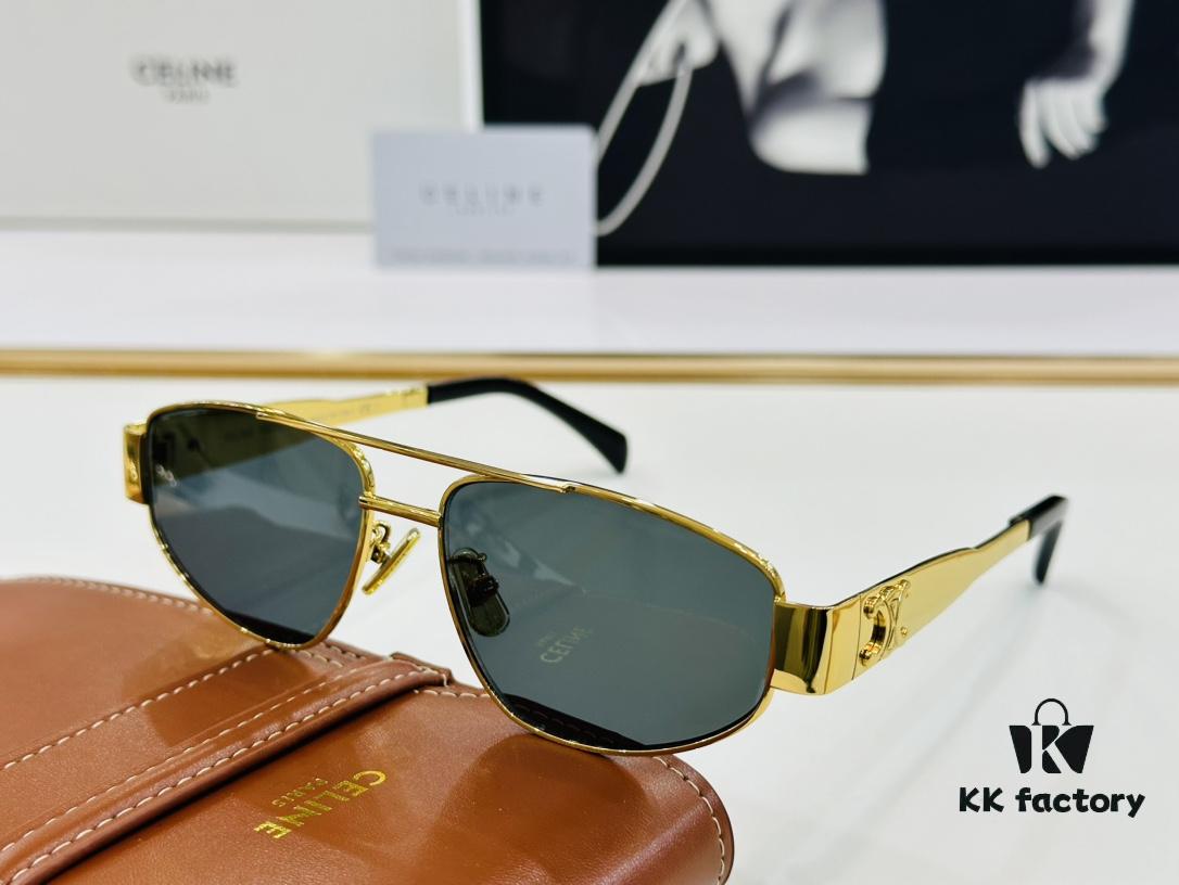 CELINE CL40281U Size 54□14-140, Consistently Popular Unisex Style with Excellent Gloss, Strong Texture and Superior Craftsmanship 👍🏻 Eyeglasses Sunglasses