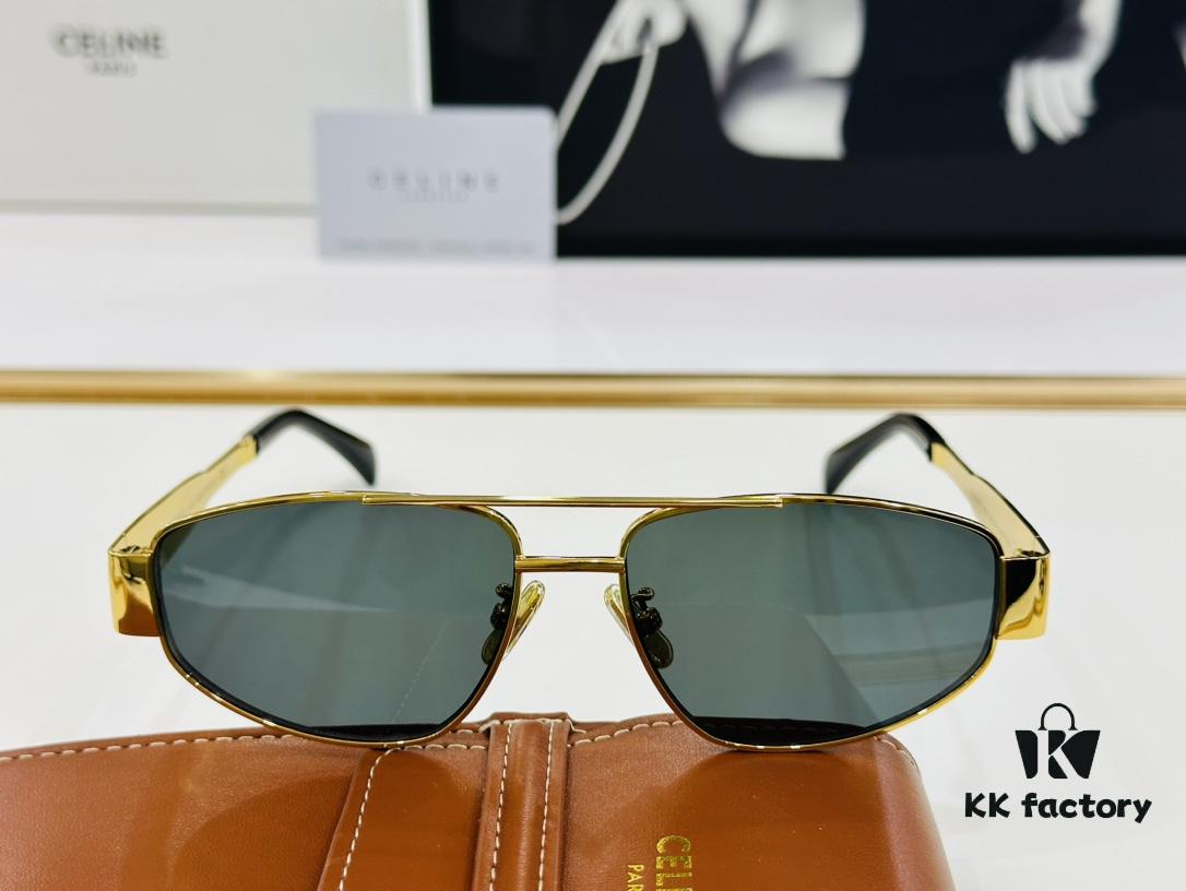 CELINE CL40281U Size 54□14-140, Consistently Popular Unisex Style with Excellent Gloss, Strong Texture and Superior Craftsmanship 👍🏻 Eyeglasses Sunglasses