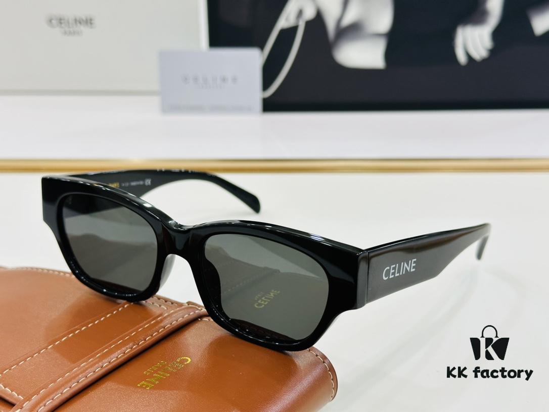 CELINE CL40197U Size 54-18-145, Consistently Popular Unisex Style with Excellent Gloss, Strong Texture and Superior Craftsmanship 👍🏻 Eyeglasses Sunglasses
