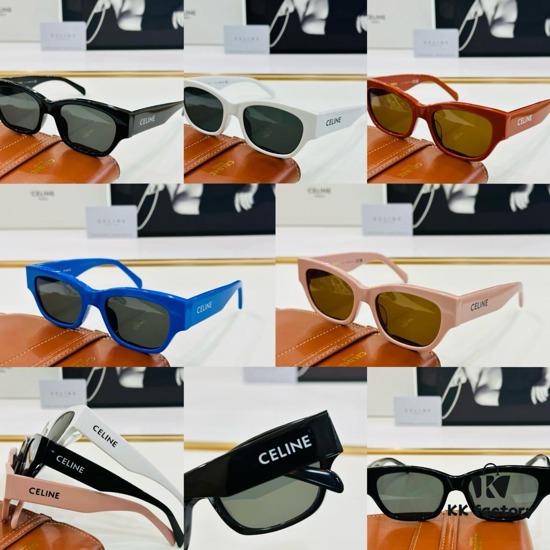 CELINE CL40197U Size 54-18-145, Consistently Popular Unisex Style with Excellent Gloss, Strong Texture and Superior Craftsmanship 👍🏻 Eyeglasses Sunglasses