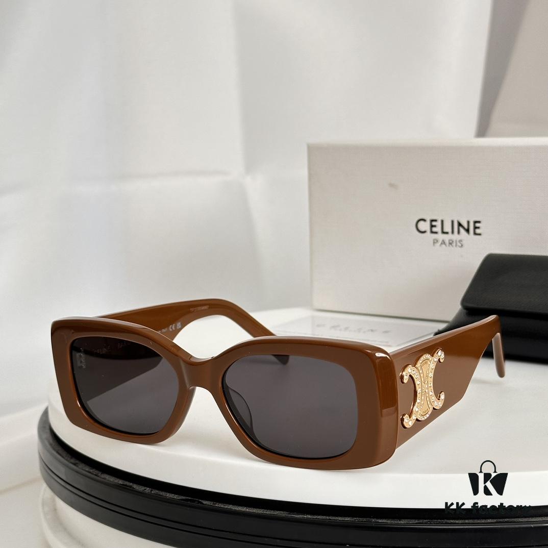 CELINE Full Diamond Triumph Arch Frame