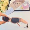 Celine 2024 New Retro Cat-Eye Small Frame Sunglasses for Women, Trendy European and American Style, Square and Round Face Flattering, High-End Fashion Sun Glasses
