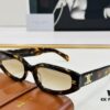 CELINE CE40314 Aviator Sunglasses High-End Version Premium Quality Acetate L-Fashion Sun Glasses Size 64□17-145