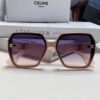 Celine 2024 New Arrival European and American Style Oversized Square Arch Frame Sunglasses for Women, UV Protection Sun Glasses for Large Faces, Fashion Outdoor Shades