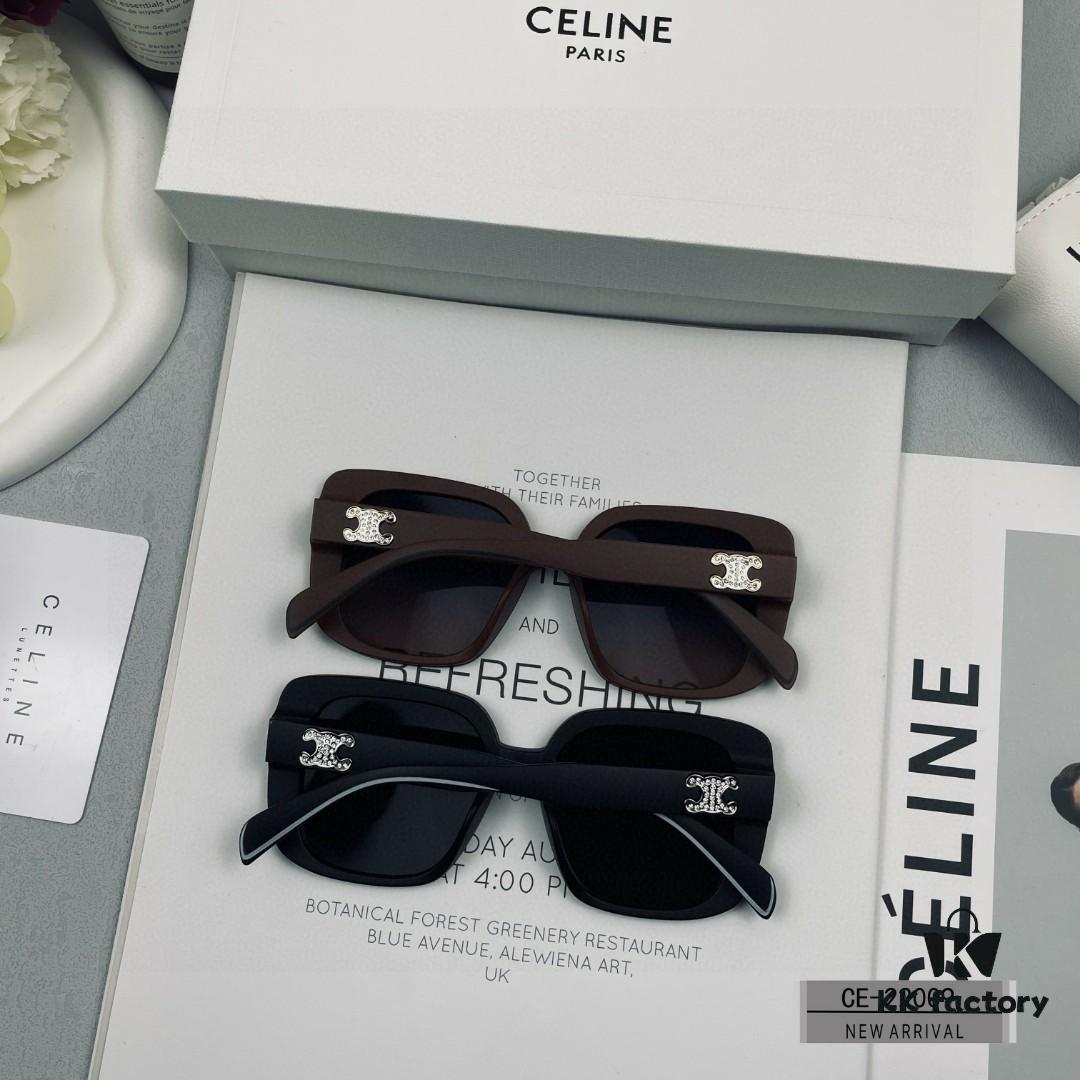 CELINE France TR90 Lightweight Sunglasses with Polarized Lenses, Model 22009