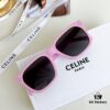 CELINE High-End Crystal Logo Non-Printed Sunglasses Model 40248 Size 54-19-145