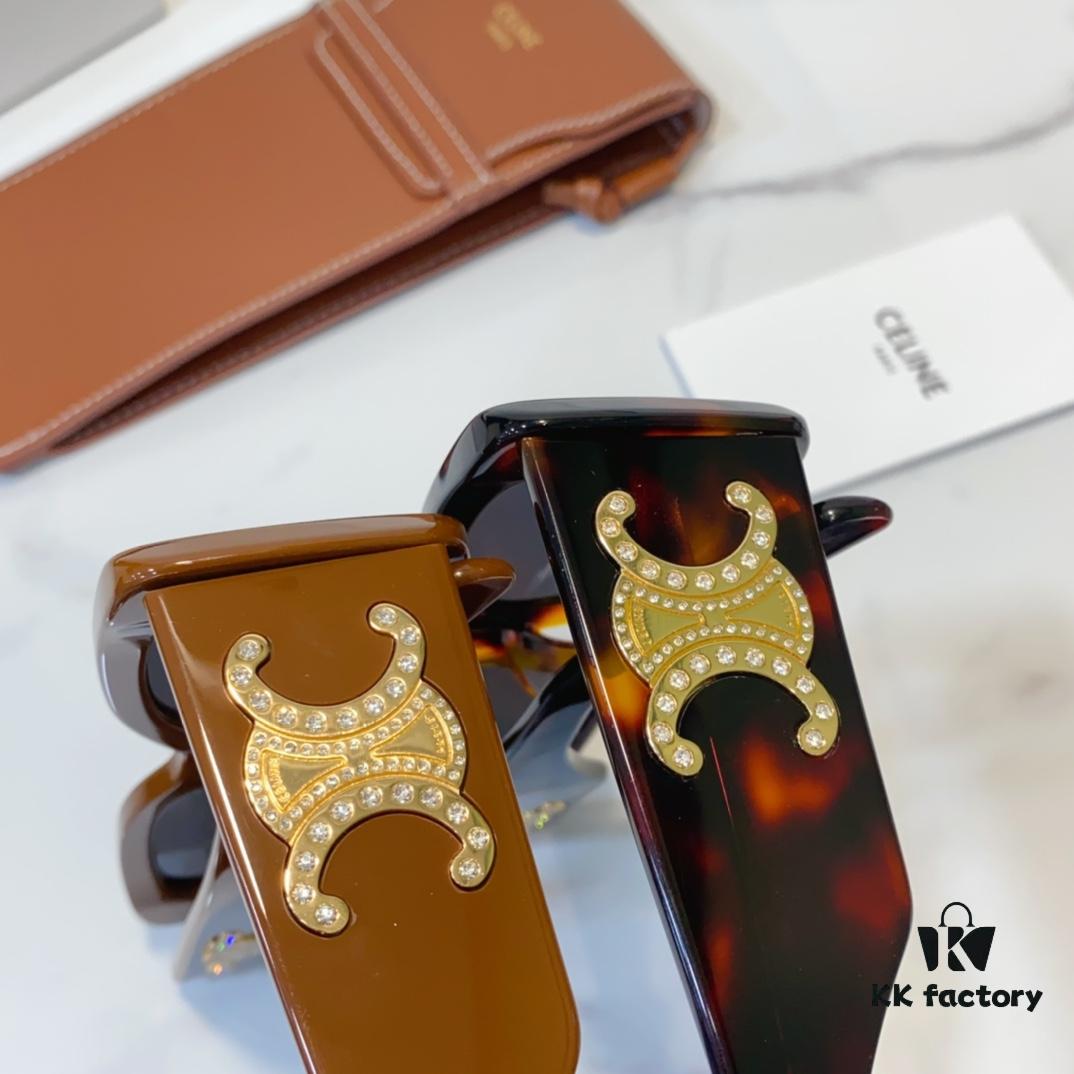 CELINE Full Diamond Arc de Triomphe Frame