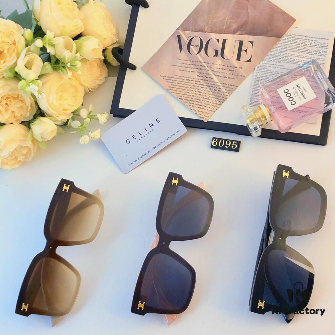 Celine Trendy Sunglasses for Women, Fashionable UV-Protective Cool Shades, 2024 New Arrival