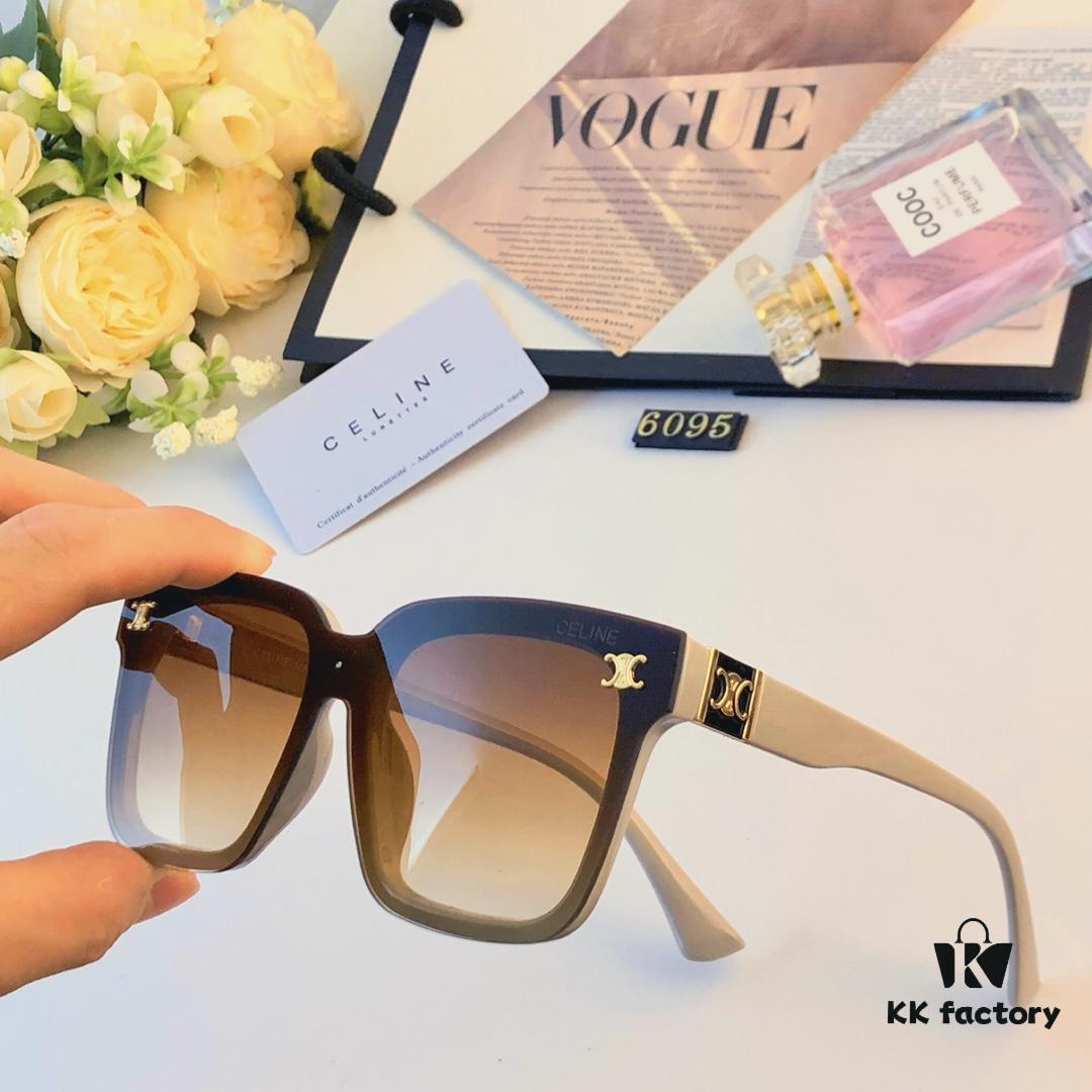 Celine Trendy Sunglasses for Women, Fashionable UV-Protective Cool Shades, 2024 New Arrival