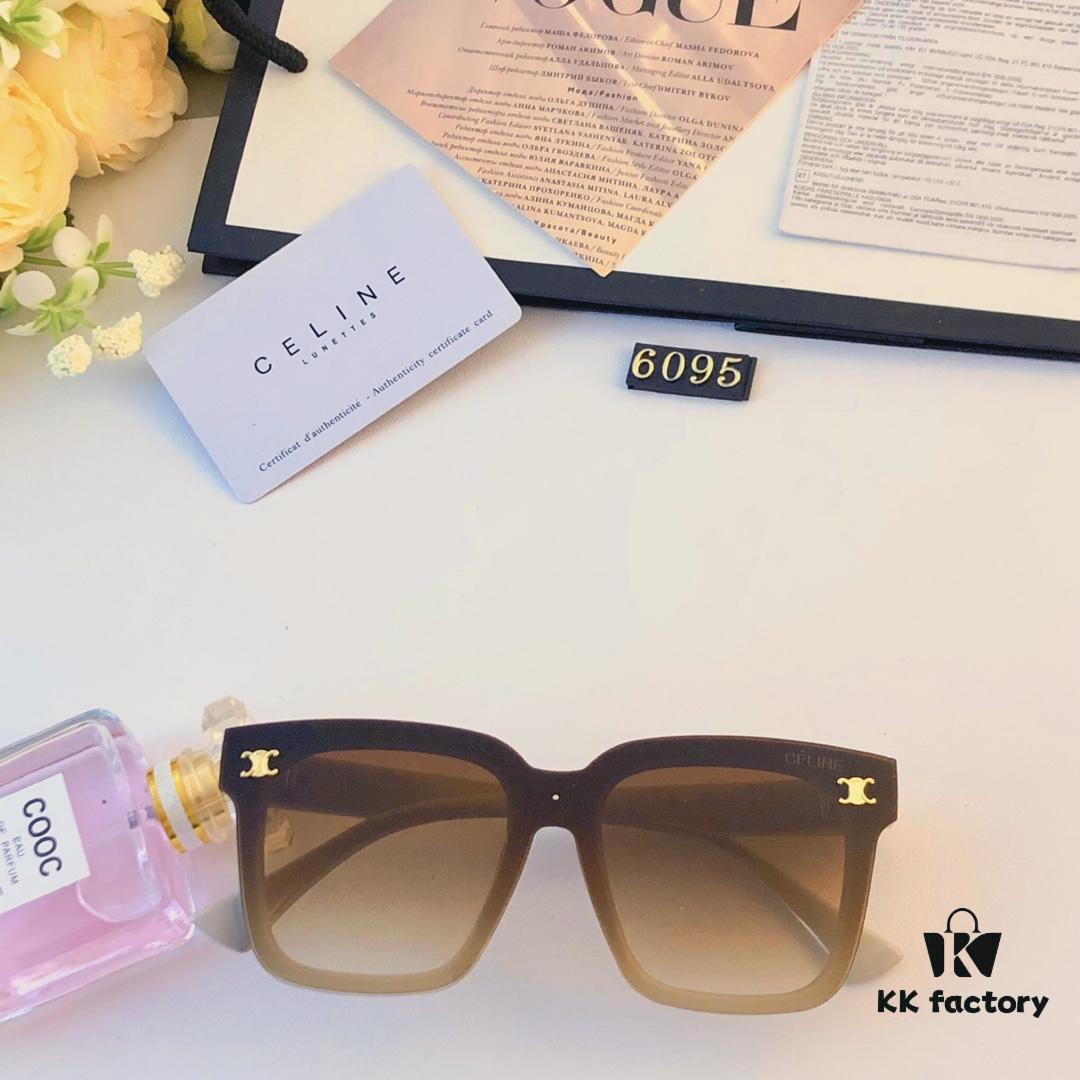 Celine Trendy Sunglasses for Women, Fashionable UV-Protective Cool Shades, 2024 New Arrival