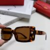 Cartier Unisex Sunglasses, Timeless Leopard Logo Design, Simple and Elegant Frame, Universal Fit for All Face Shapes