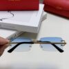 Cartier Unisex Frameless Square Sunglasses 2025 New Narrow-Rimmed Stylish Men's Sunglasses, Retro American Style Unisex Sun Glasses