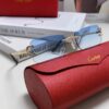 Cartier Unisex Frameless Square Sunglasses 2025 New Narrow-Rimmed Stylish Men's Sunglasses, Retro American Style Unisex Sun Glasses