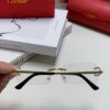 Cartier Unisex Frameless Square Sunglasses 2025 New Narrow-Rimmed Stylish Men's Sunglasses Retro American Style