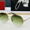 Cartier CT0355S Sunglasses, Size 64-15-140, Universal Frame Shape, Minimalist and Elegant Design, Fashionable and Casual Style, Original Color