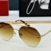 Cartier CT0355S Sunglasses, Size 64-15-140, Universal Frame Shape, Minimalist and Elegant Design, Fashionable and Casual Style, Original Color