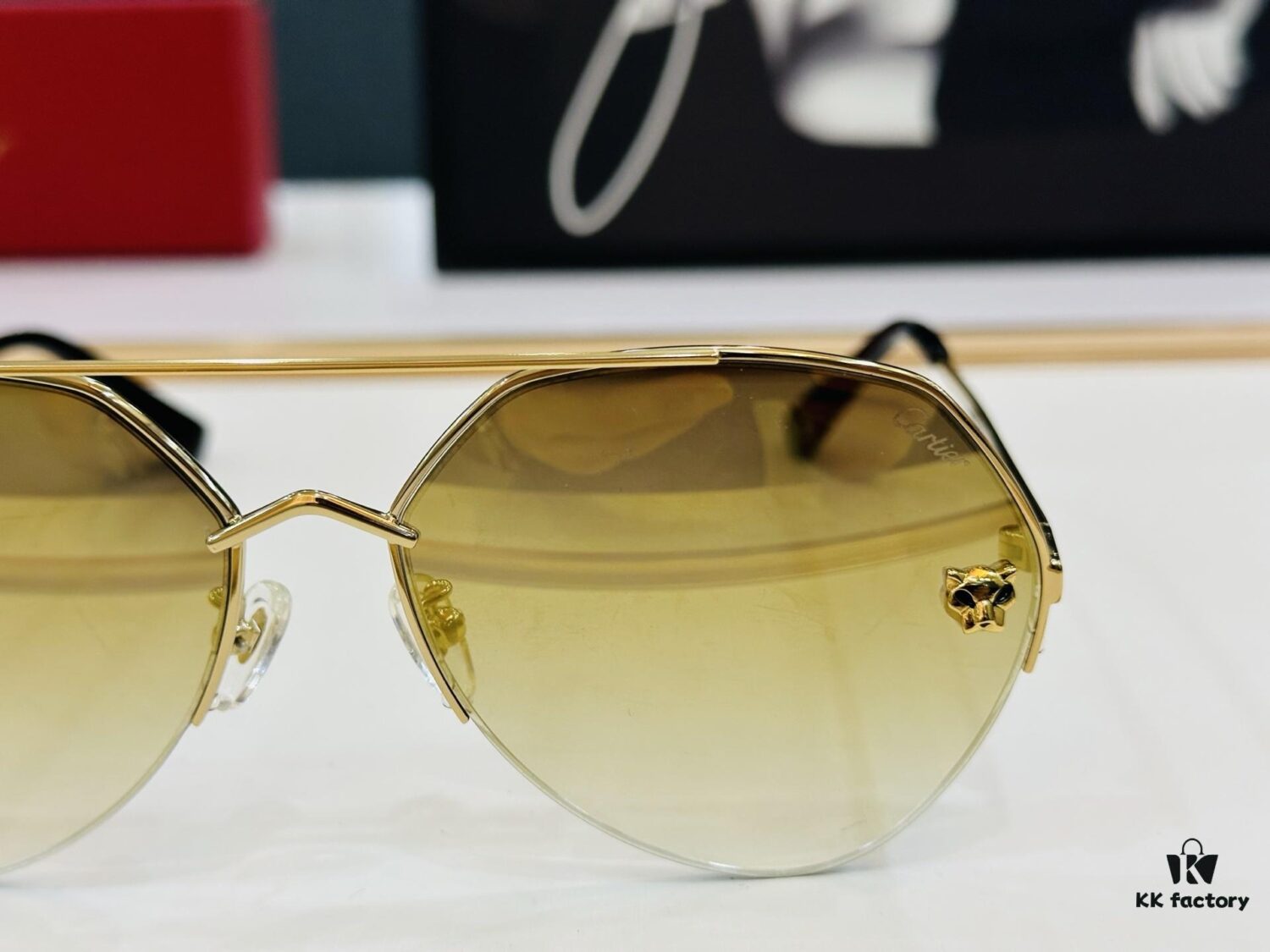 Cartier CT0355S Sunglasses, Size 64-15-140, Universal Frame Shape, Minimalist and Elegant Design, Fashionable and Casual Style, Original Color