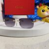 Cartier 2025 New Arrival Official Website 1:1 Minimalist Luxury Sunglasses with Iconic Leopard Logo on Temple