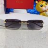 Cartier 2025 New Arrival Official Website 1:1 Minimalist Luxury Sunglasses with Iconic Leopard Logo on Temple