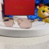 Cartier 2025 New Arrival Official Website 1:1 Minimalist Luxury Sunglasses with Iconic Leopard Logo on Temple