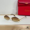 135 Cartier* European and American Small Narrow Frame Sunglasses