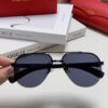 Cartier 2024 Retro Double-Bridge Prescription Sunglasses with UV Protection, Oversized Frame for Men, Suitable for Driving