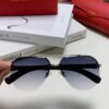 Cartier 2024 Vintage Style Double-Bar Prescription Sunglasses, UV Protection, Oversized Frame for Large Faces, Men's Driving Sunglasses