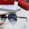 Cartier 2024 Vintage Style Double-Bar Prescription Sunglasses, UV Protection, Oversized Frame for Large Faces, Men's Driving Sunglasses