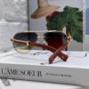 Cartier 2024 Retro Double-Bridge Myopia Sunglasses, UV Protection, Oversized Frame, Unisex Sun Glasses for Driving