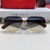 Cartier 2024 Retro Double-Bridge Myopia Sunglasses, UV Protection, Oversized Frame, Unisex Sun Glasses for Driving