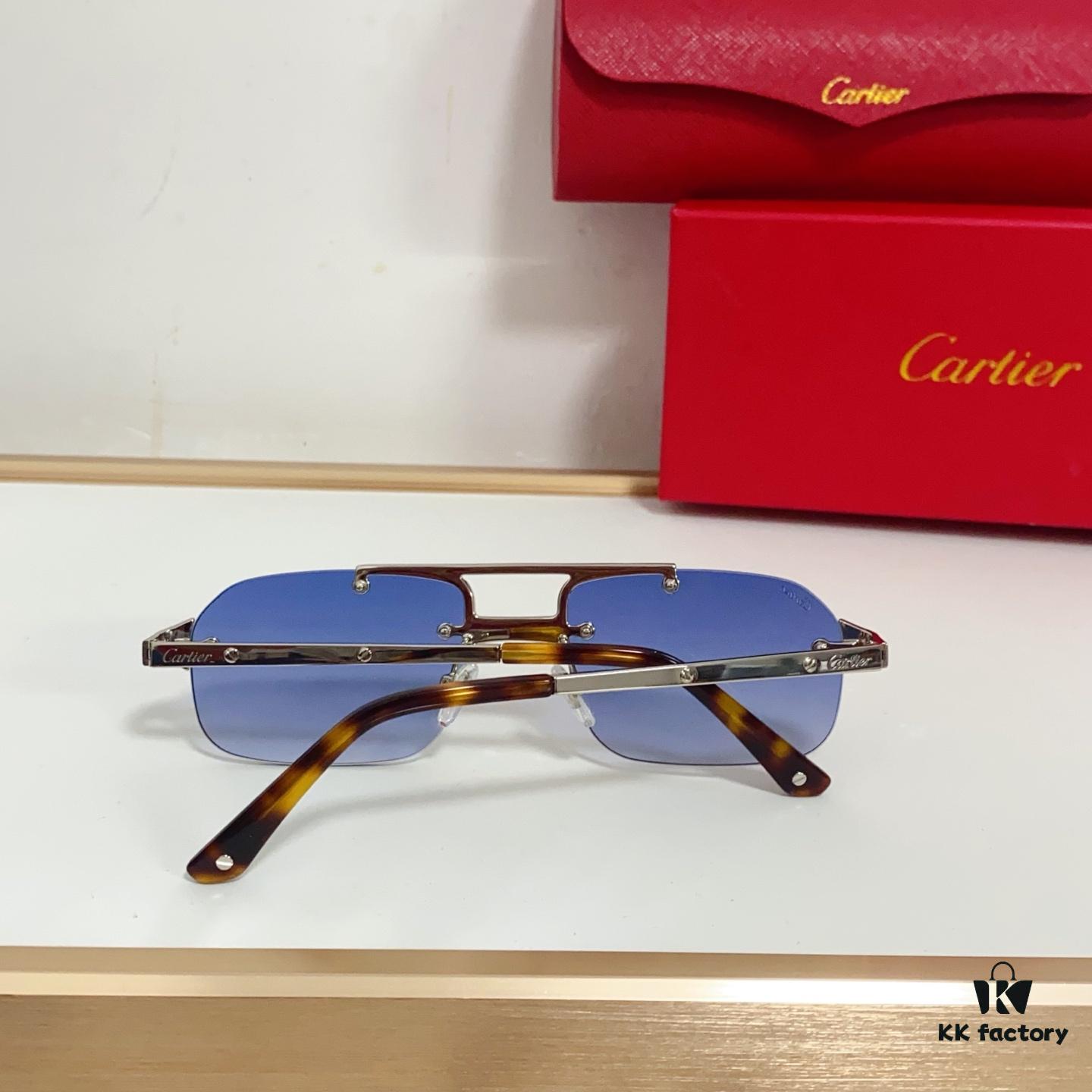 135 Cartier MOD: CT0660S Size: 57□19-143