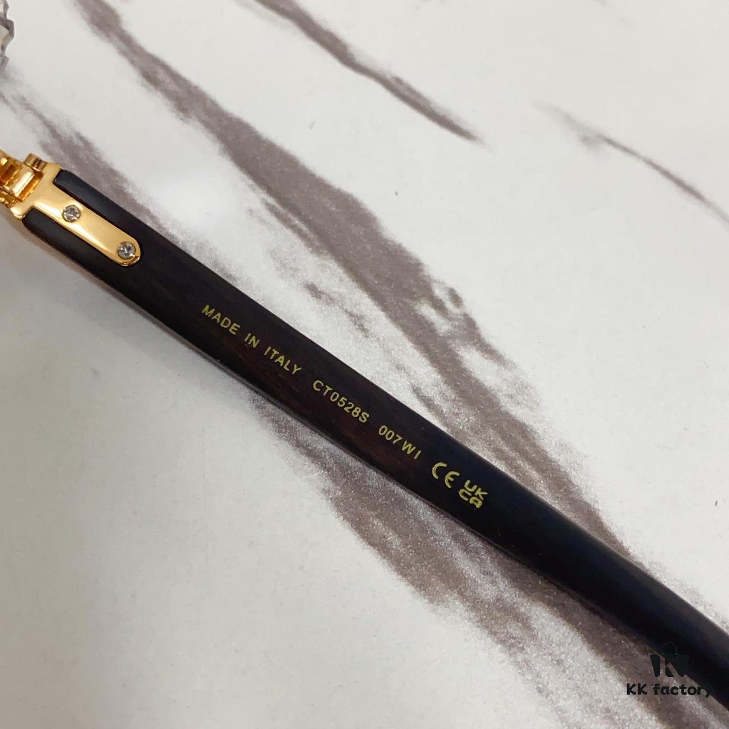 165 Cartier CT0528S Sunglasses Size 60-16 140