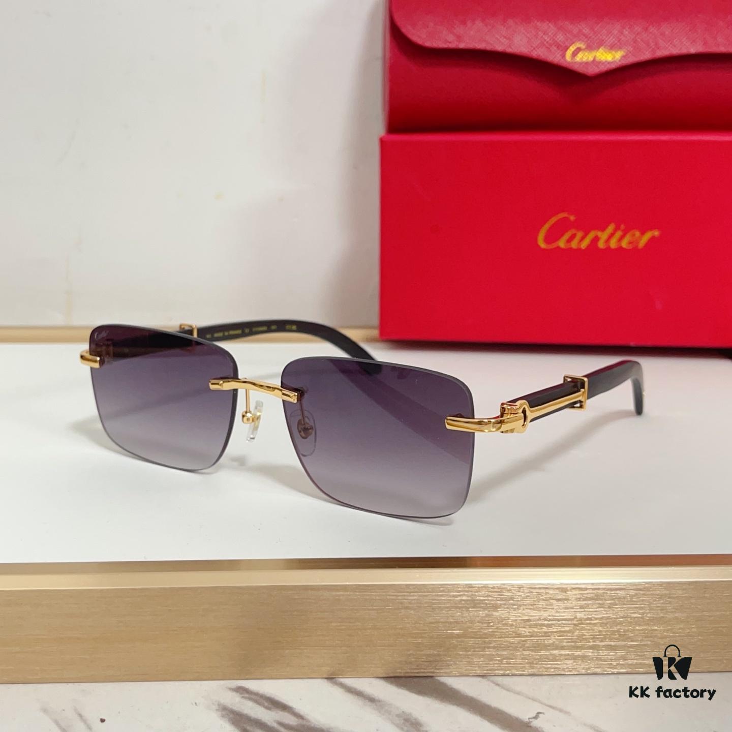 135 Cartier MOD: CT0608S Size: 60□17 142