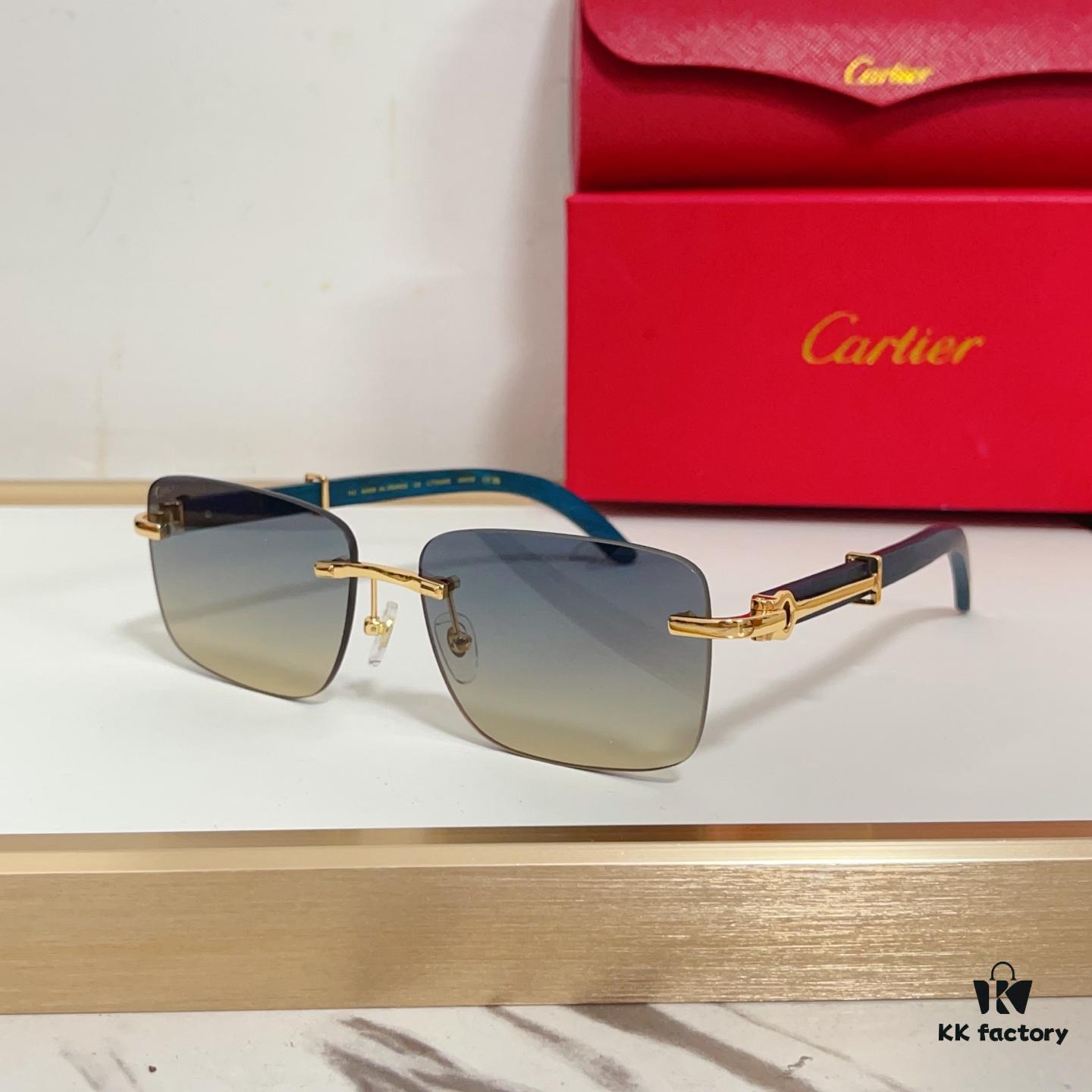 135 Cartier MOD: CT0608S Size: 60□17 142