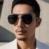Cartier Unisex Polarized Sunglasses with Dual-Tone Lacquer Finish, Imported Polaroid Lenses, Premium Craftsmanship for Ultimate Style