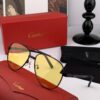 Cartier Unisex Polarized Sunglasses with Dual-Tone Lacquer Finish, Imported Polaroid Lenses, Premium Craftsmanship for Ultimate Style
