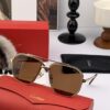 Cartier Unisex Sunglasses, Fashionable and Elegant, High-End Quality, Handcrafted Classic Design with Premium Weight and Texture, Electroplated and Polished Finish