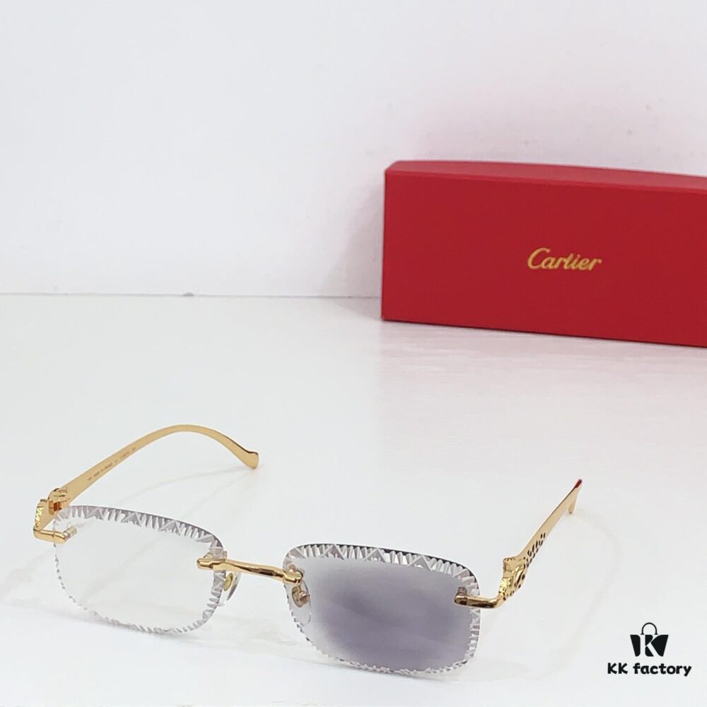185 Cartier Square Photochromic Sunglasses Model CT9527O Size 56-17