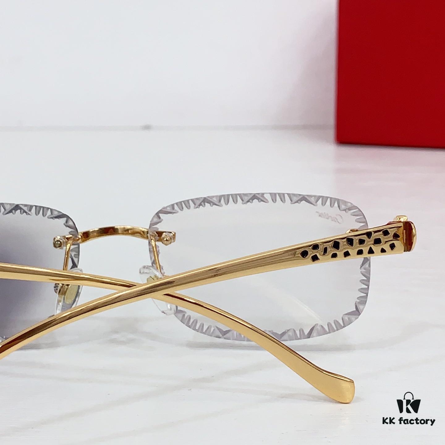 185 Cartier Square Photochromic Sunglasses Model CT9527O Size 56-17