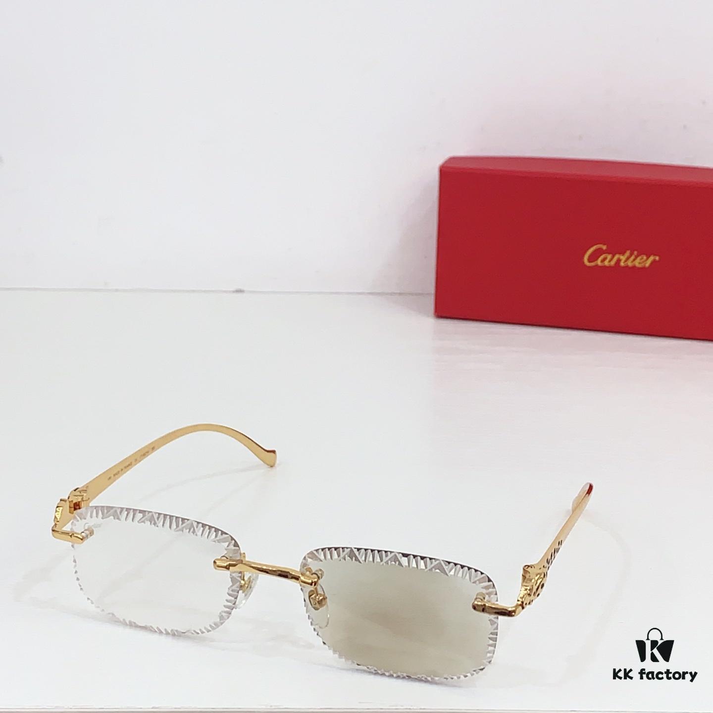 185 Cartier Square Photochromic Sunglasses Model CT9527O Size 56-17