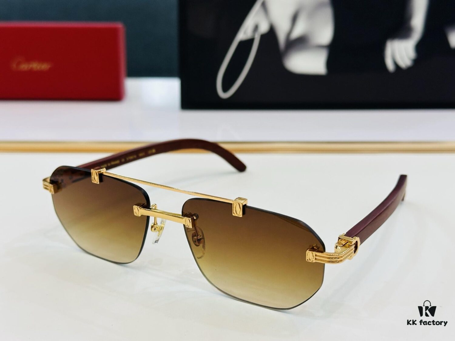New Arrival Cartier MODEL: CT0621S Size: 59□18-143 High-Quality Iconic Brand Driving Sunglasses