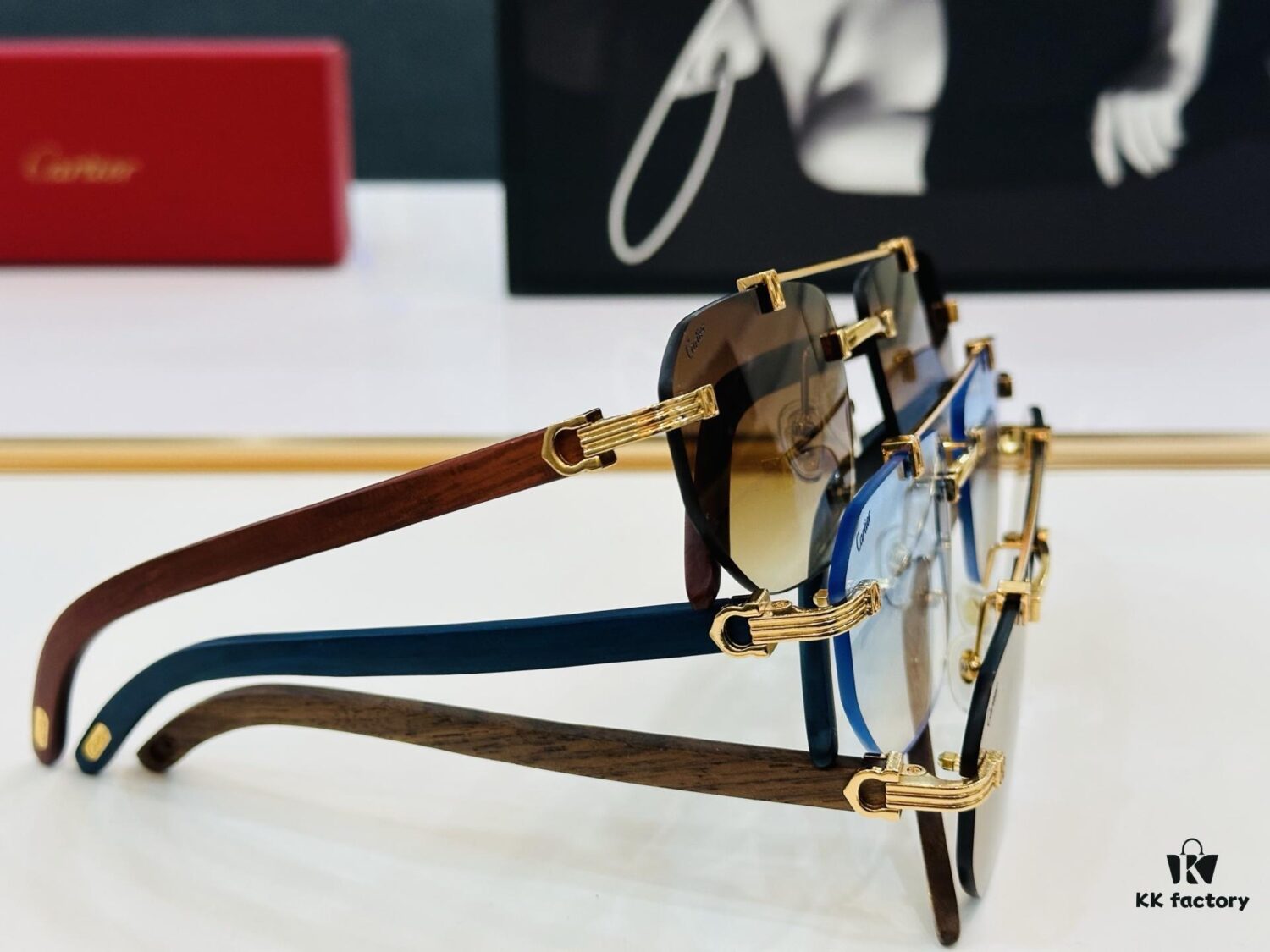 New Arrival Cartier MODEL: CT0621S Size: 59□18-143 High-Quality Iconic Brand Driving Sunglasses